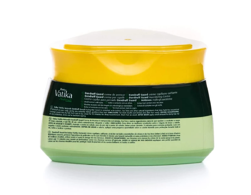 Dabur Vatika Naturals Dandruff Guard Styling Hair Cream, 140 ml-2.webp